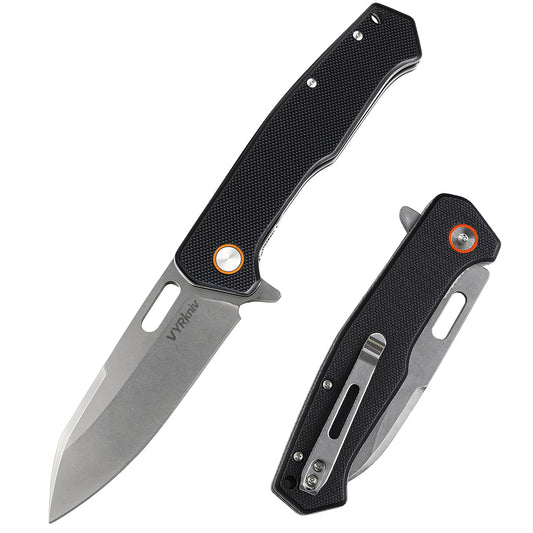 VYRkniv V901 Pocket EDC Knife D2 Blade G10 Handle