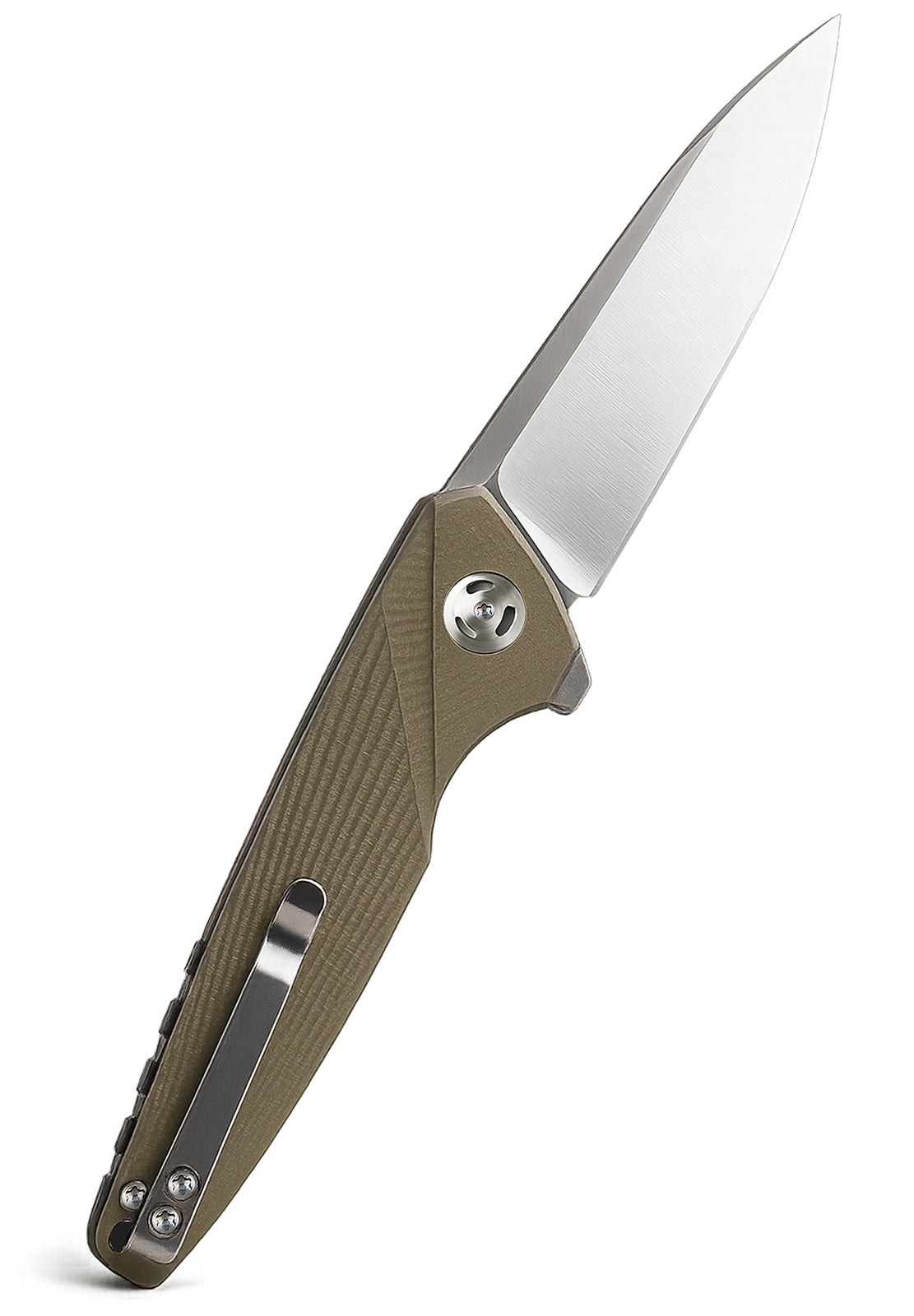 VYRkniv V904 Pocket EDC Knife,14C28N Blade Liene Handle