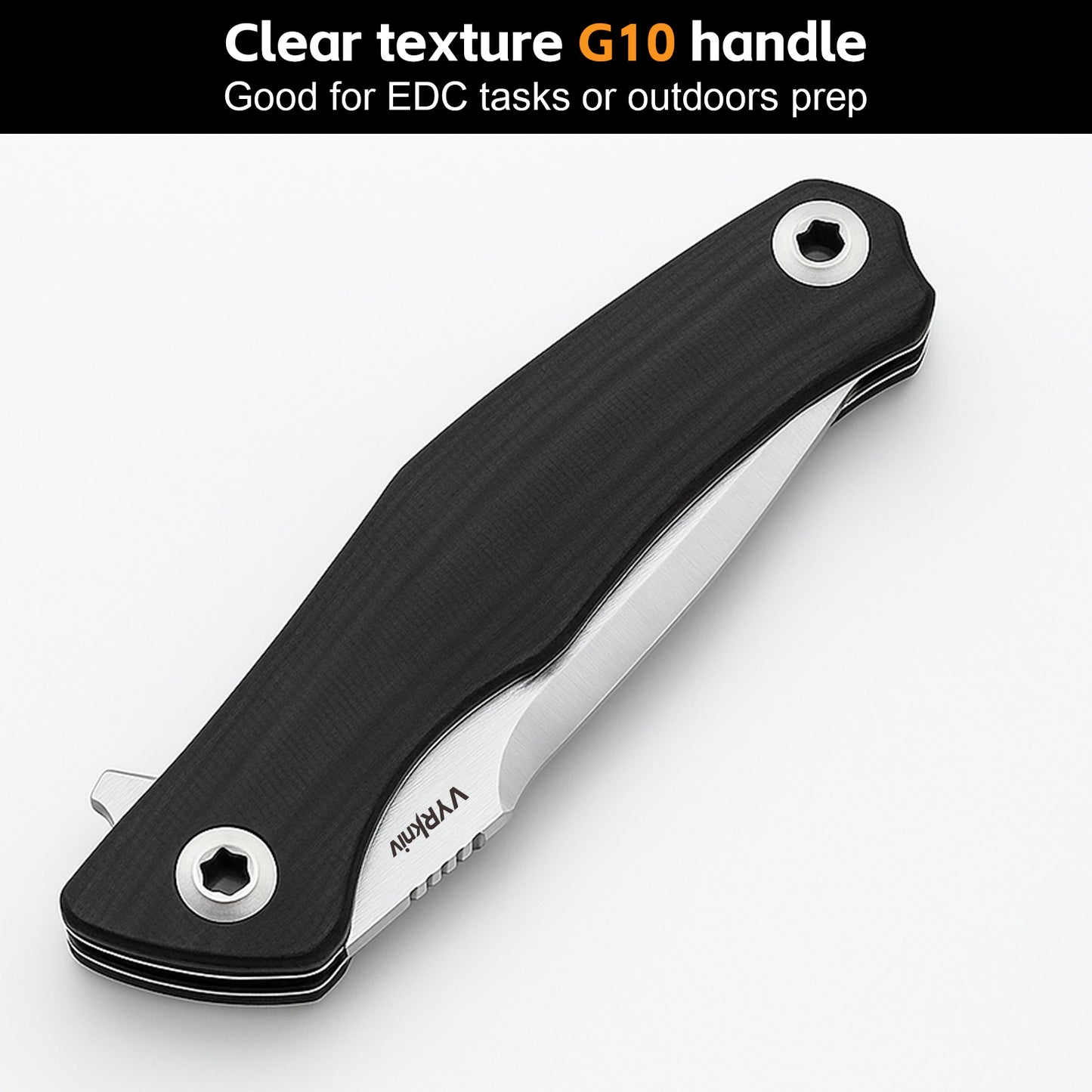 VYRkniv V902 Pocket EDC Knife S60V Blade G10 Handle