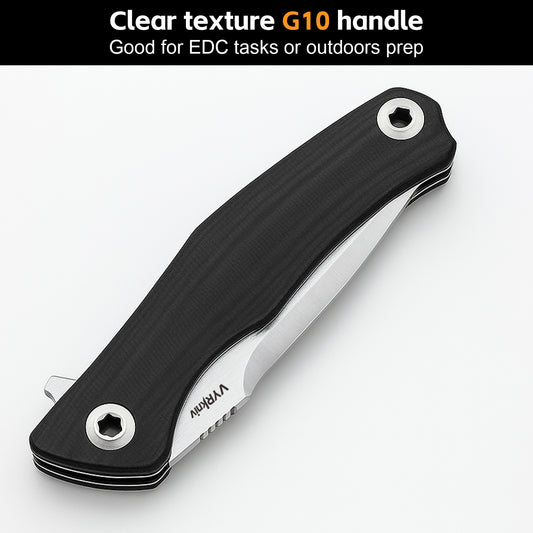 VYRkniv V902 Pocket EDC Knife S60V Blade G10 Handle