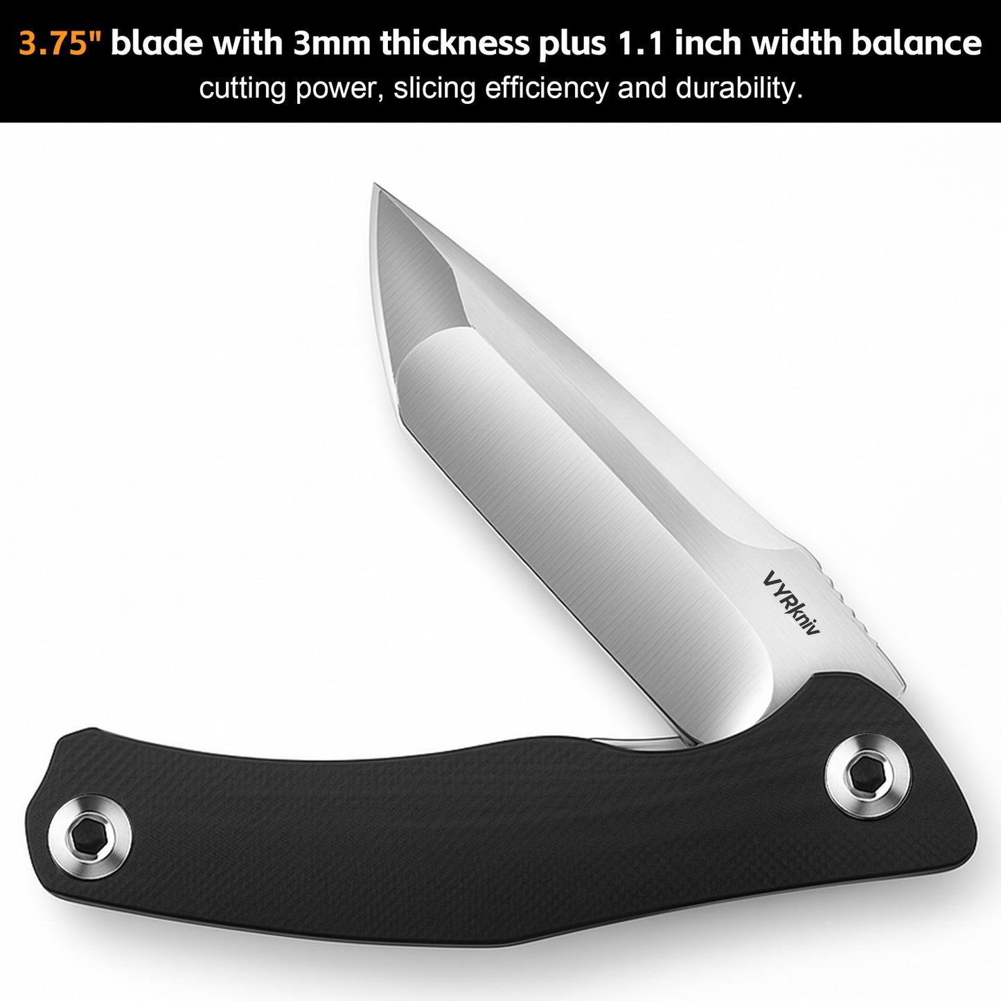 VYRkniv V902 Pocket EDC Knife S60V Blade G10 Handle