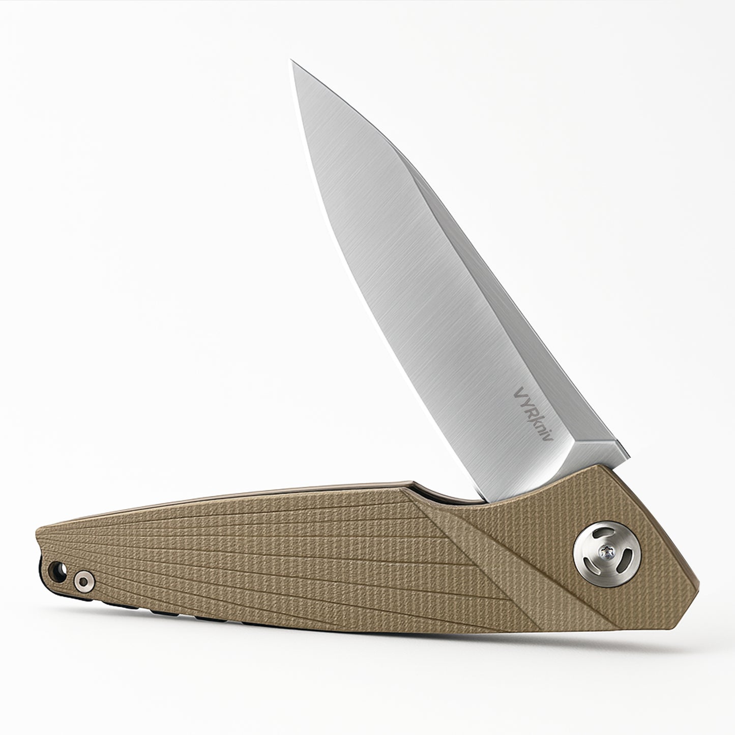 VYRkniv V904 Pocket EDC Knife,14C28N Blade Liene Handle