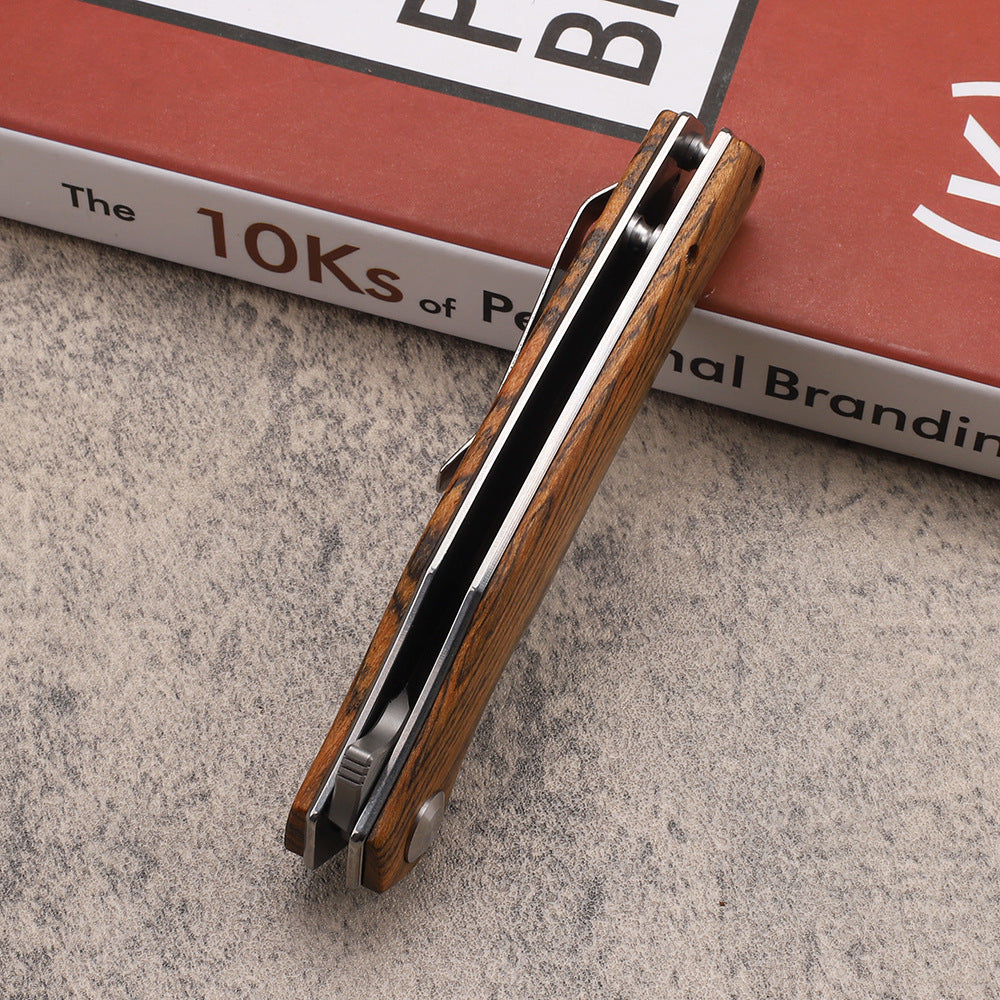 Pocket EDC Knife, 3.86'' D2 Steel VYR9905