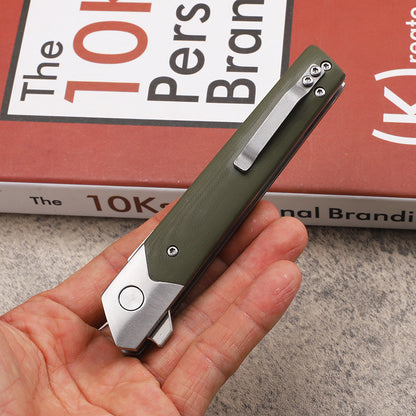 Pocket EDC Knife, 3.62'' Sandvik steel VYR9901