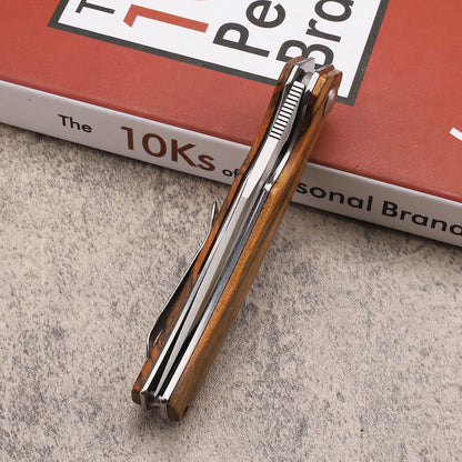 Pocket EDC Knife, 3.86'' D2 Steel VYR9905