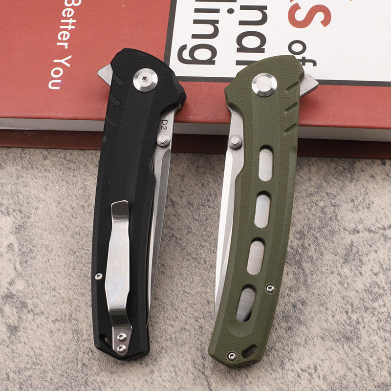 Pocket EDC Knife, 3.86'' D2 Steel VYR9914