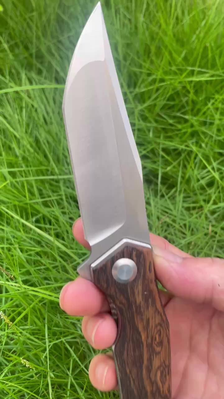 Pocket EDC Knife, 3.86'' D2 Steel VYR9905
