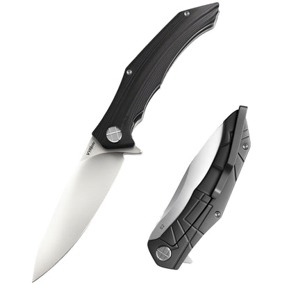 Pocket EDC Knife,3.8" D2 Steel V907
