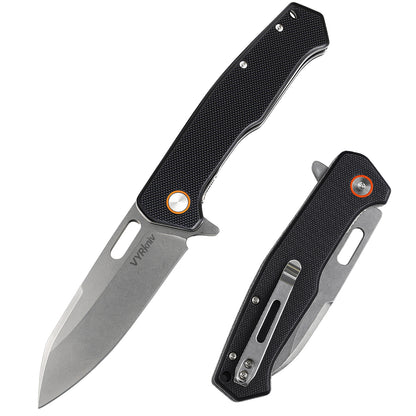 VYRkniv V901 Pocket EDC Knife D2 Blade G10 Handle