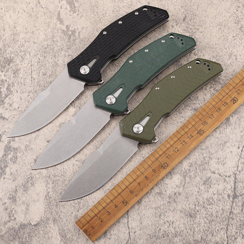 Pocket EDC Knife, 3.7'' D2 Steel VYR9909