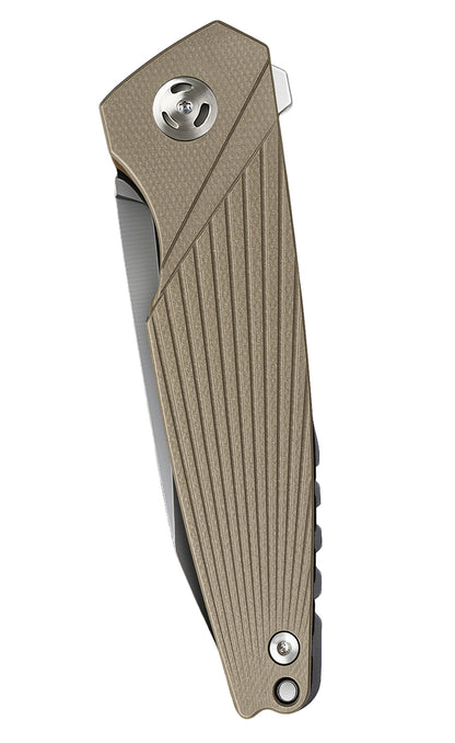 VYRkniv V904 Pocket EDC Knife,14C28N Blade Liene Handle