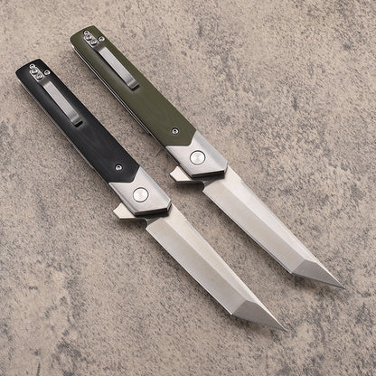 Pocket EDC Knife, 3.62'' Sandvik steel VYR9901