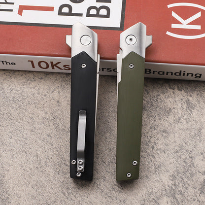 Pocket EDC Knife, 3.62'' Sandvik steel VYR9901