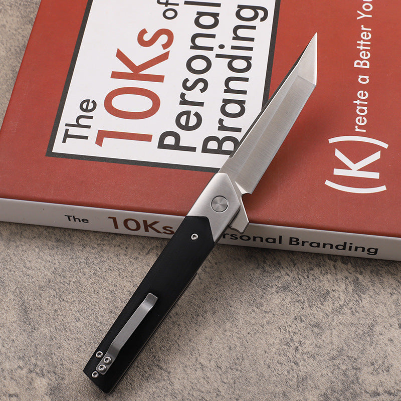 Pocket EDC Knife, 3.62'' Sandvik steel VYR9901