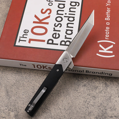 Pocket EDC Knife, 3.62'' Sandvik steel VYR9901