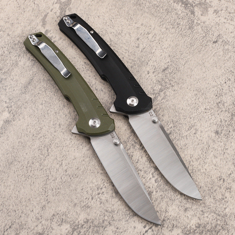 Pocket EDC Knife, 3.86'' D2 Steel VYR9914