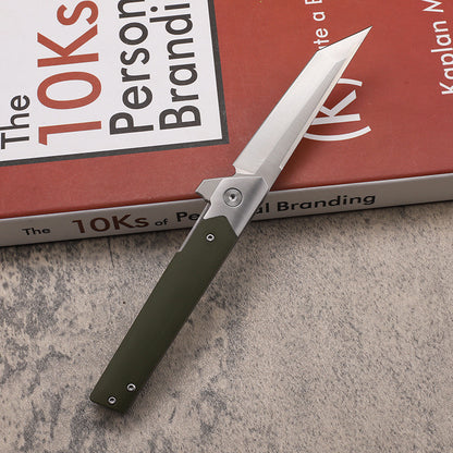 Pocket EDC Knife, 3.62'' Sandvik steel VYR9901