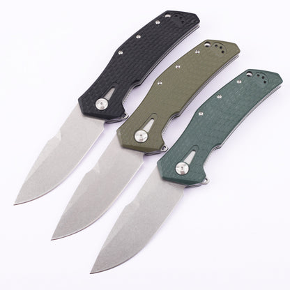 Pocket EDC Knife, 3.7'' D2 Steel VYR9909