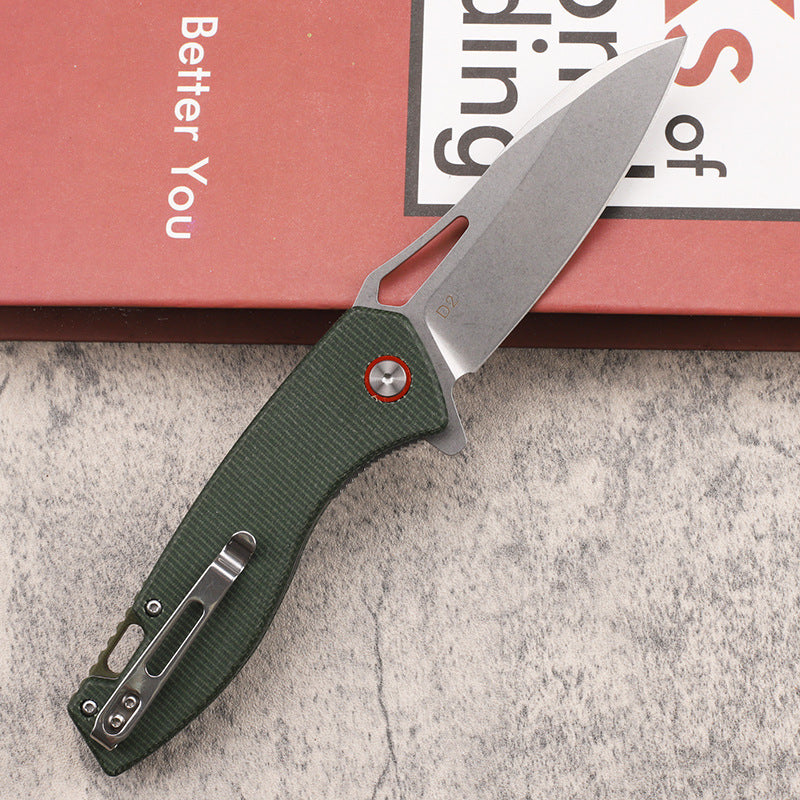 Pocket EDC Knife 3.35'' D2 Steel, VYR9915
