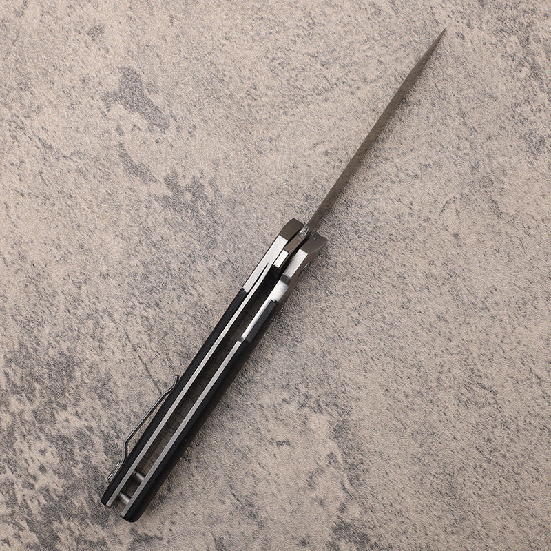 Pocket EDC Knife, 3.62'' Sandvik steel VYR9901