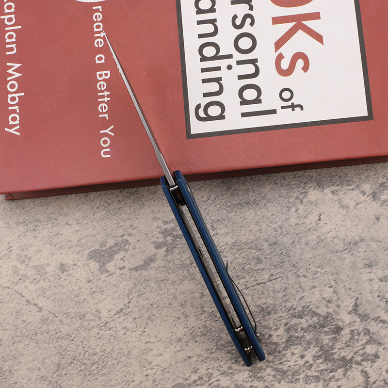 Pocket EDC Knife, 3.54'' D2 Steel VYR9912