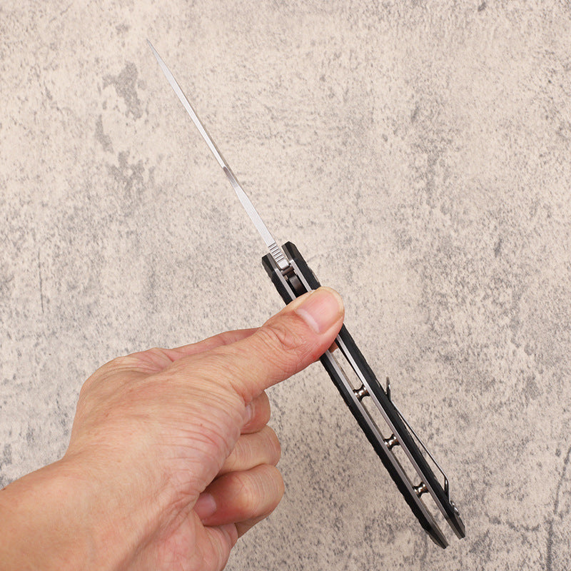 Pocket EDC Knife, 3.7'' D2 Steel VYR9909