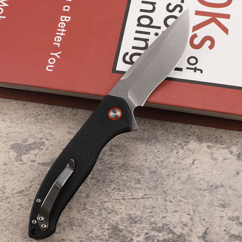 Pocket EDC Knife, 3.54'' D2 Steel VYR9912
