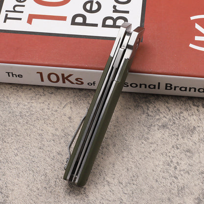 Pocket EDC Knife, 3.62'' Sandvik steel VYR9901