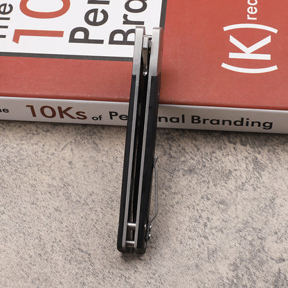 Pocket EDC Knife, 3.62'' Sandvik steel VYR9901